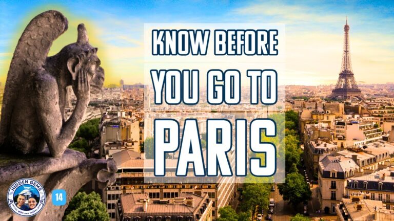 ESSENTIAL Paris Travel Tips and Travel Guide