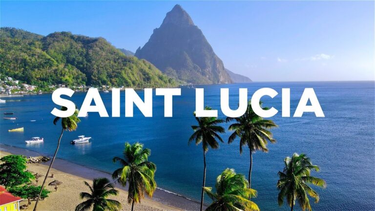 SAINT LUCIA – Most beautiful island in the world? – TRAVEL GUIDE to ALL top sights in 4K