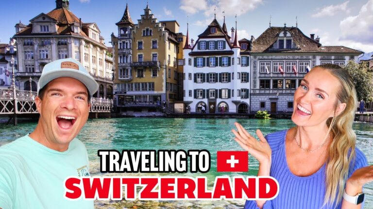 ✈️ FLYING ACROSS EUROPE TO SWITZERLAND!!! 🇨🇭 Lucerne/Luzern Travel Guide and Tips