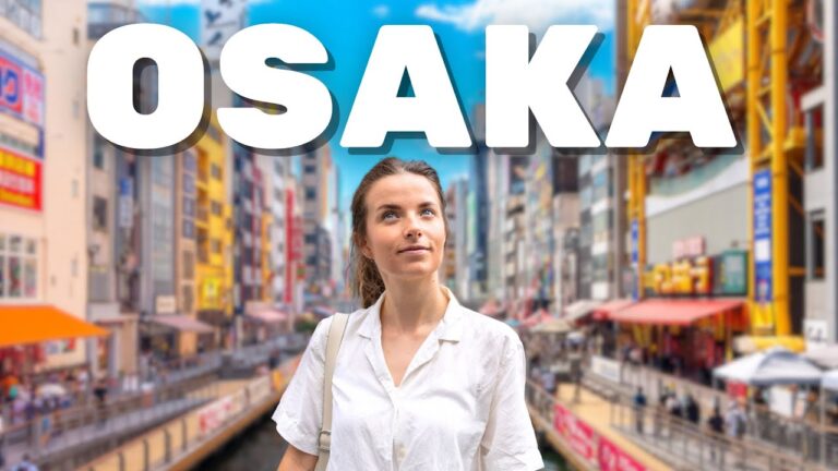 TOP 10 OSAKA PLACES TO VISIT 🇯🇵 Osaka Travel Guide 🐙 #osakajapan